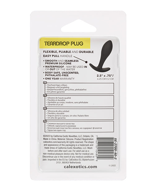 NO ETA Boundless Teardrop Plug