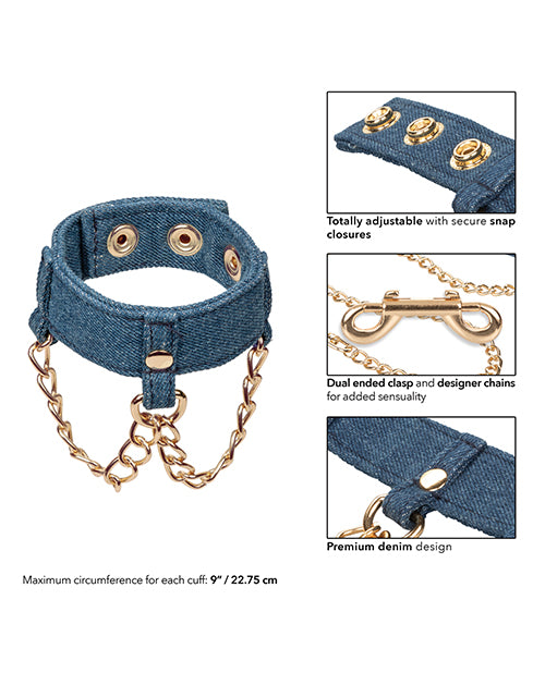 ride-em-premium-denim-collection-wrist-cuffs image