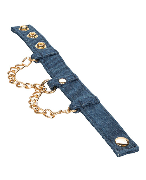 Ride 'Em Premium Denim Collection Wrist Cuffs