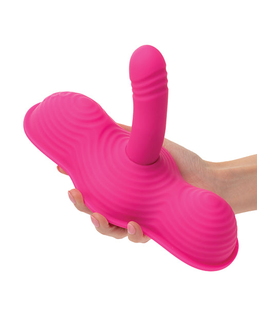 Triple Rider Remote Control Ecstasy Rumbler - Pink