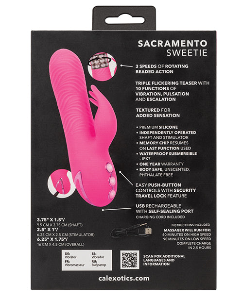 california-dreaming-sacramento-sweetie-vibrator-rotating-stimulator image