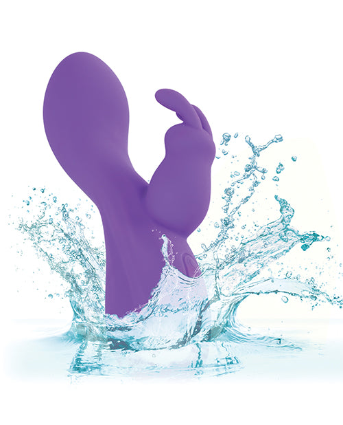 Flex Bend & Hold Double Rumbler Rabbit Massager - Purple