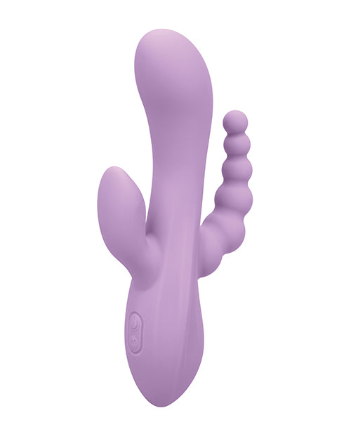 Flex Bend & Hold Triple Rumbler Triple Motor Massager - Purple