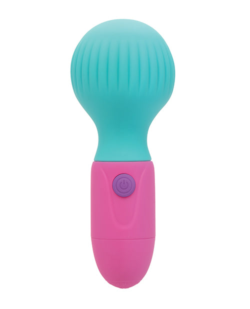 Naughty Bits to the Max Vibrating Wand - Multicolor