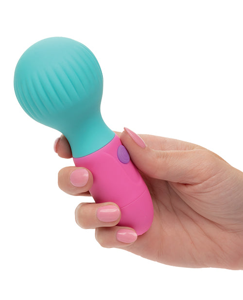 Naughty Bits to the Max Vibrating Wand - Multicolor