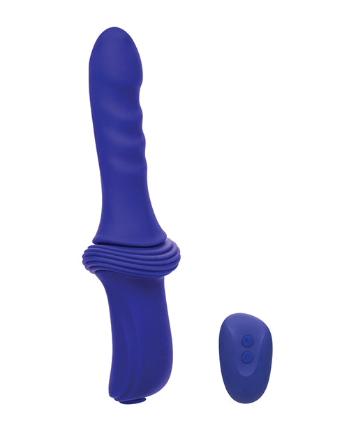 overdrive-ridged-shaft-remote-control-sex-machine-blue image