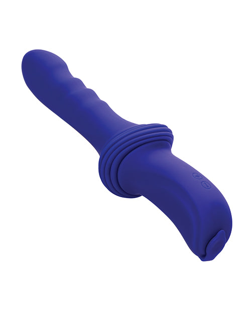 overdrive-ridged-shaft-remote-control-sex-machine-blue image