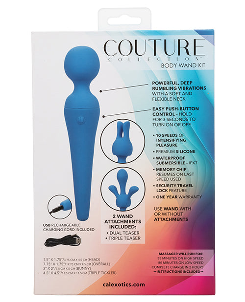 couture-collection-body-wand-vibrator-kit-blue image