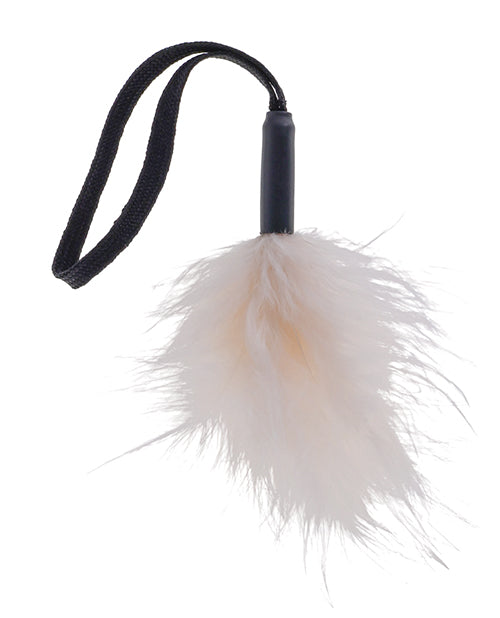 Sex & Mischief Peaches 'n CreaMe Wrist Feather Tickler - CreaMe