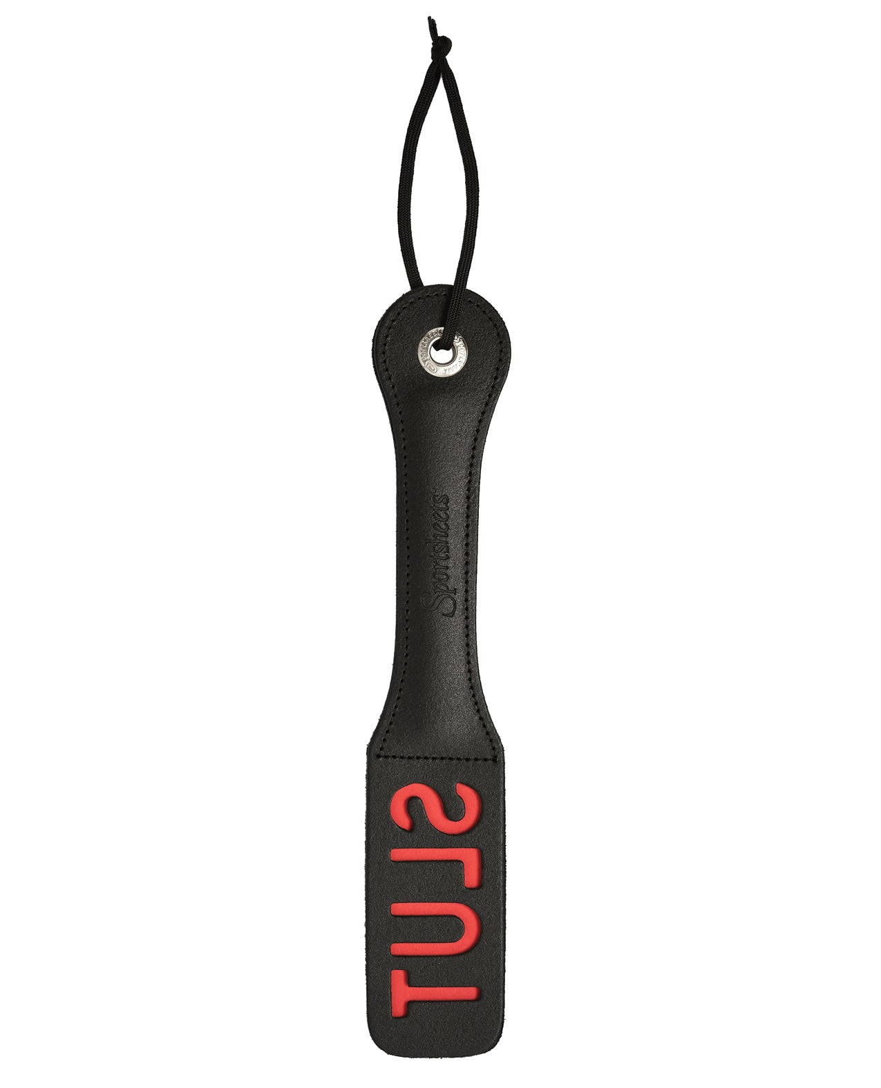 Sportsheets 12" Leather Slut Impression Paddle