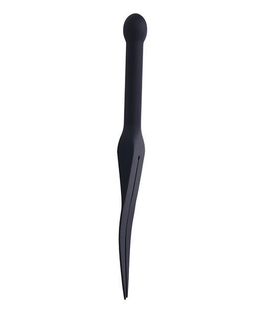 Edge Silicone Tawse - Black