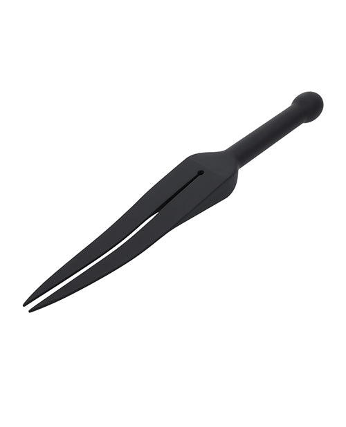 Edge Silicone Tawse - Black