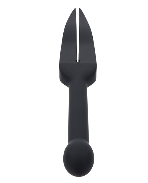Edge Silicone Tawse - Black