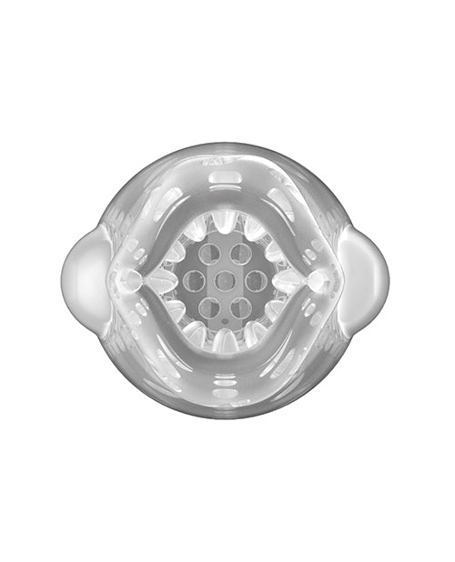 Thrusting, Rotating & Vibrating Oral Sex Masturbator - Black