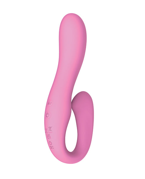Chri Dual Action Vibrator - Pink