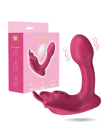 Honey Ryder Dual Action Thumping & Vibrating Rabbit - Pink