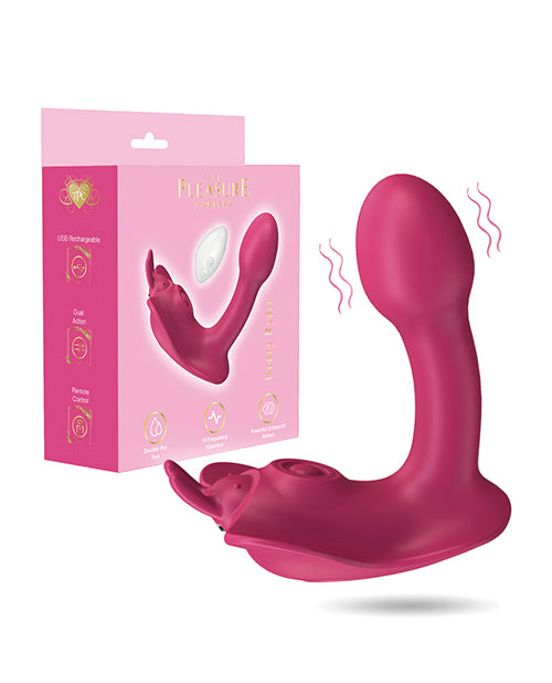 Honey Ryder Dual Action Thumping & Vibrating Rabbit - Pink