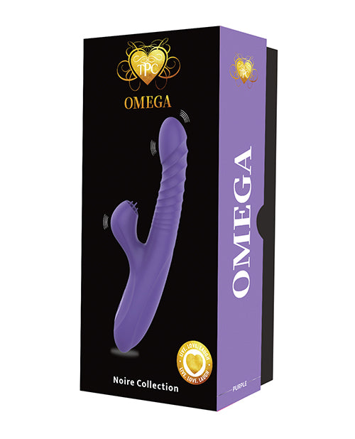 Omega Multi Function Warming Head Rabbit Vibe - Purple