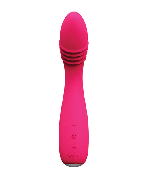 VeDO Ohni Rechargeable G-Spot Thrusting Vibe - Pink
