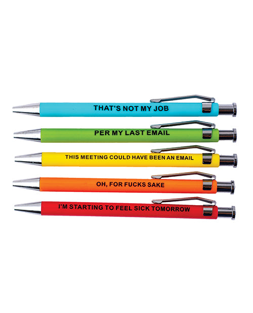 Wood Rocket Offensive Pens - 5 Pack
