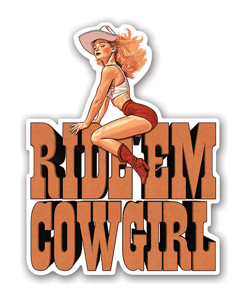 Ride Em Cowgirl Sticker