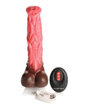 creature-cocks-deluxe-centaur-thrusting-vibrating-silicone-dildo-wremote-control-peachbrown image