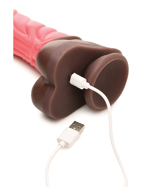 creature-cocks-deluxe-centaur-thrusting-vibrating-silicone-dildo-wremote-control-peachbrown image