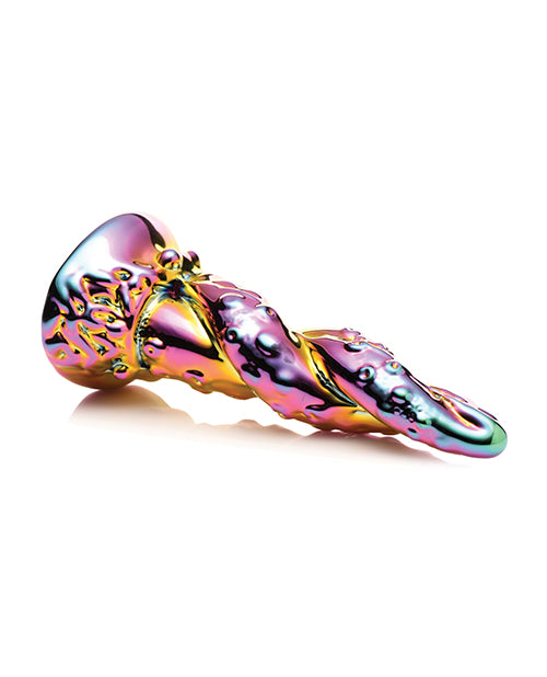 creature-cocks-enchantress-rainbow-glass-dildo image