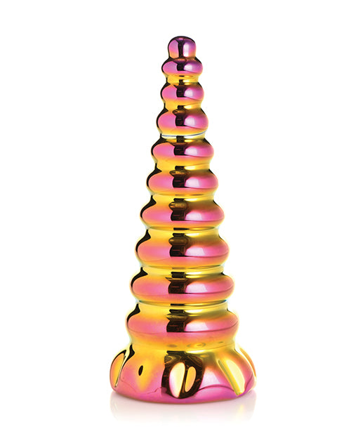creature-cocks-twilight-rainbow-glass-dildo image