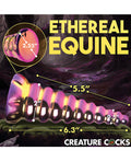 creature-cocks-twilight-rainbow-glass-dildo image