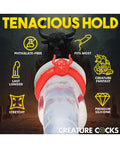 creature-cocks-beast-mode-silicone-cock-ring-red image