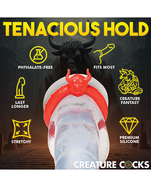 creature-cocks-beast-mode-silicone-cock-ring-red image