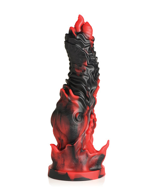 creature-cocks-mephisto-silicone-dildo-blackred image