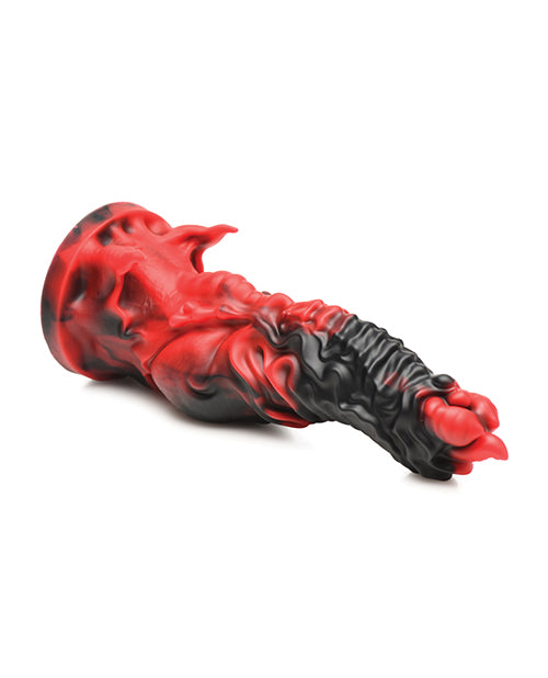 creature-cocks-mephisto-silicone-dildo-blackred image