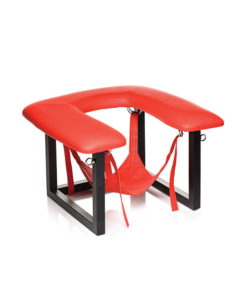 master-series-face-rider-queening-chair-blackred-high-freight-costs image