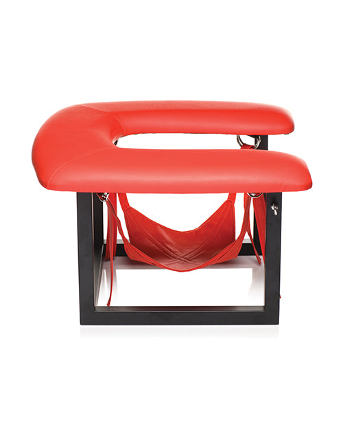 master-series-face-rider-queening-chair-blackred-high-freight-costs image