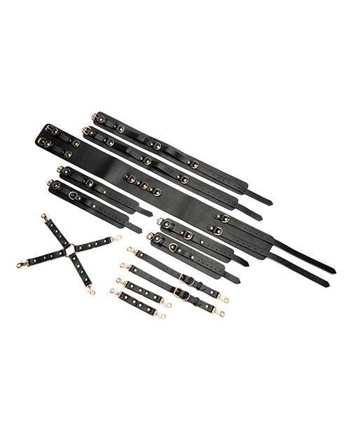 master-series-tied-temptress-thigh-harness-whog-tie-connector-black image