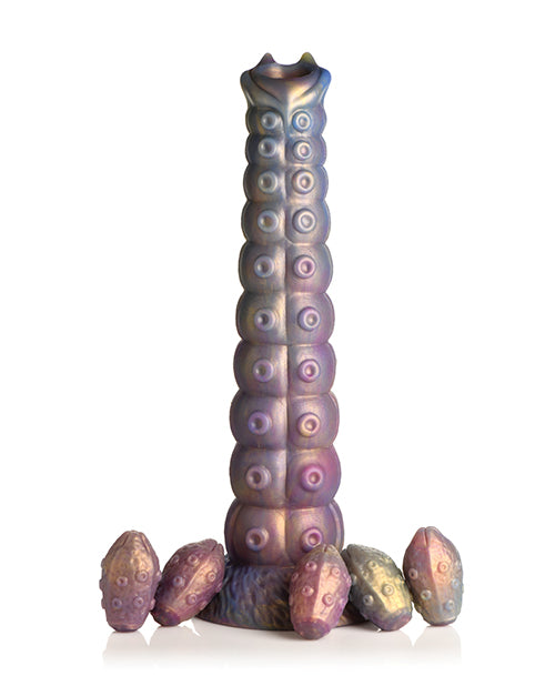 creature-cocks-deep-invader-tentacle-ovipositor-silicone-dildo-weggs-multi-color image