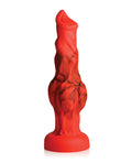 creature-cocks-fire-hound-silicone-dildo-large-red image