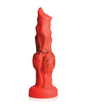 creature-cocks-fire-hound-silicone-dildo-large-red image