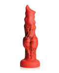creature-cocks-fire-hound-silicone-dildo-small-red image
