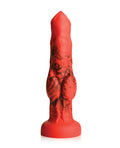 creature-cocks-fire-hound-silicone-dildo-small-red image