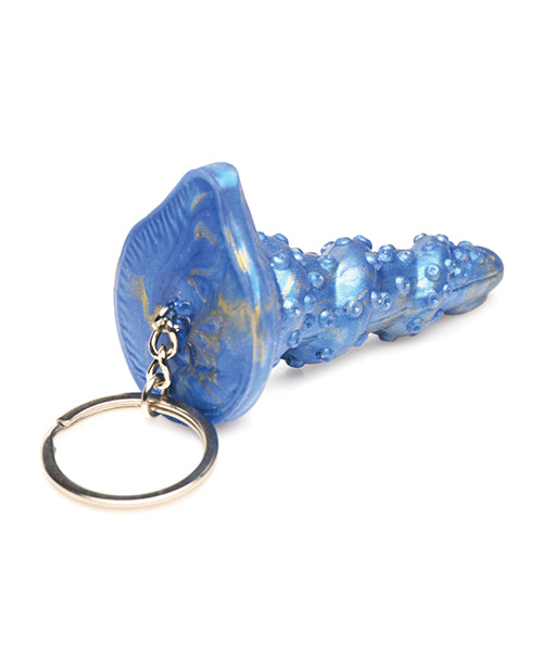 creature-cocks-lord-kraken-silicone-key-chain-blue image