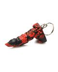 creature-cocks-fire-demon-keychain-redblack image
