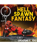 creature-cocks-fire-demon-keychain-redblack image