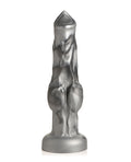 creature-cocks-night-prowler-silicone-dildo-large-blacksilver image