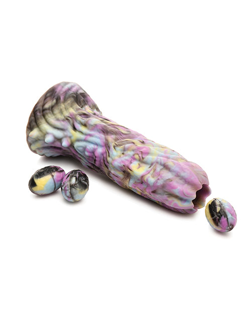 creature-cocks-dragon-spawn-dragon-ovipositor-silicone-dildo-weggs-multi-color image