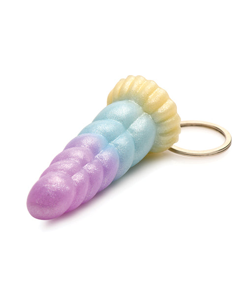 creature-cocks-mystique-unicorn-silicone-key-chain-multi-color image