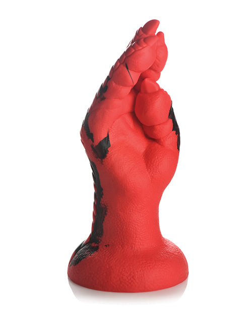 creature-cocks-demon-claw-fisting-silicone-dildo-red image