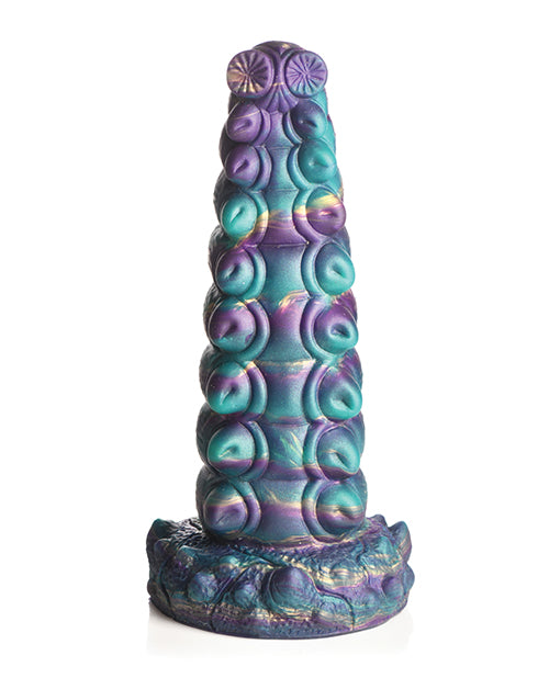 creature-cocks-chrysalis-silicone-dildo-multi-color image